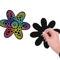 Scratch Art Set Flowers><noscript><img width=