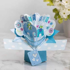 'Baby Boy' Pop Up Card>Second Nature Shop