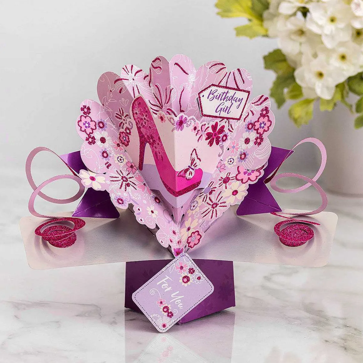 'Birthday Girl' Pop Up Card>Second Nature Best