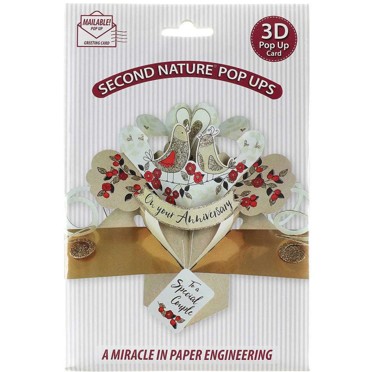 'Happy Anniversary Special Couple' Pop Up Card>Second Nature Best Sale
