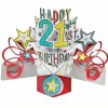 '21St Birthday' Pop Up Card>Second Nature Best Sale