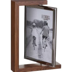 Dark Wood Look 5X7 Rotating Portrait Photo Frame>Shudehill Discount