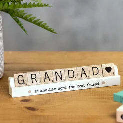 Grandad Scrabble Plaque>Shudehill Flash Sale