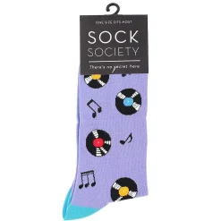 Purple Vinyl Socks>Sock Society Cheap