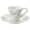 Mistletoe Amor Set Of Two Espresso Cups & Saucers>Sophie Conran Store