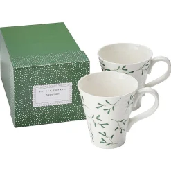 Mistletoe Amor Set Of Two Mugs><noscript><img width=