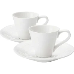 White Set Of Two Espresso Cup & Saucer>Sophie Conran Best Sale
