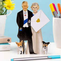 'Charles & Camilla' 3D Greetings Card>Special Delivery Discount