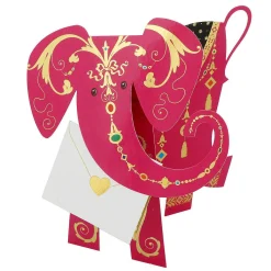 Diva Elephant 3D Greetings Card>Special Delivery Best Sale