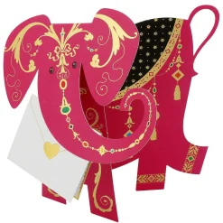 Diva Elephant 3D Greetings Card>Special Delivery Best Sale