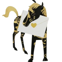 Midnight Horse 3D Greetings Card>Special Delivery Discount