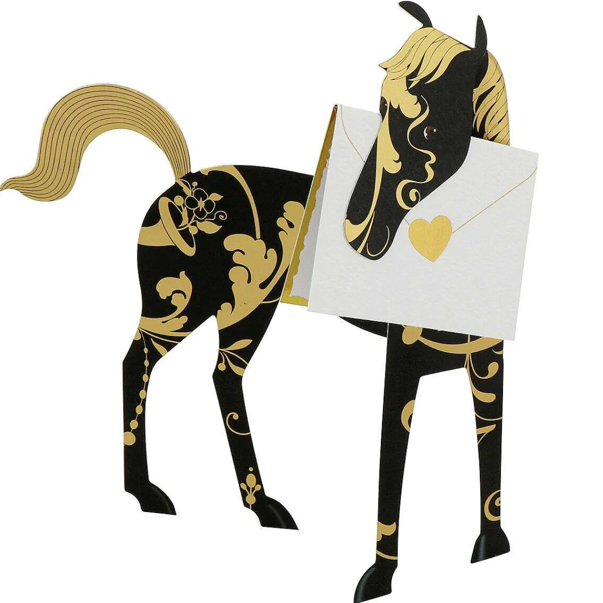 Midnight Horse 3D Greetings Card>Special Delivery Discount