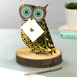 Quill Owl 3D Greetings Card>Special Delivery Flash Sale