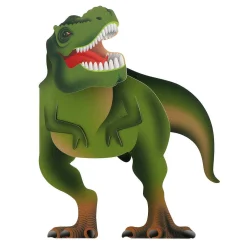 Rex Dinosaur 3D Greetings Card>Special Delivery Best