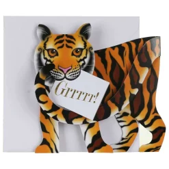 'Tyger' 3D Greetings Card><noscript><img width=