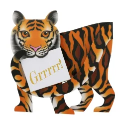 'Tyger' 3D Greetings Card><noscript><img width=