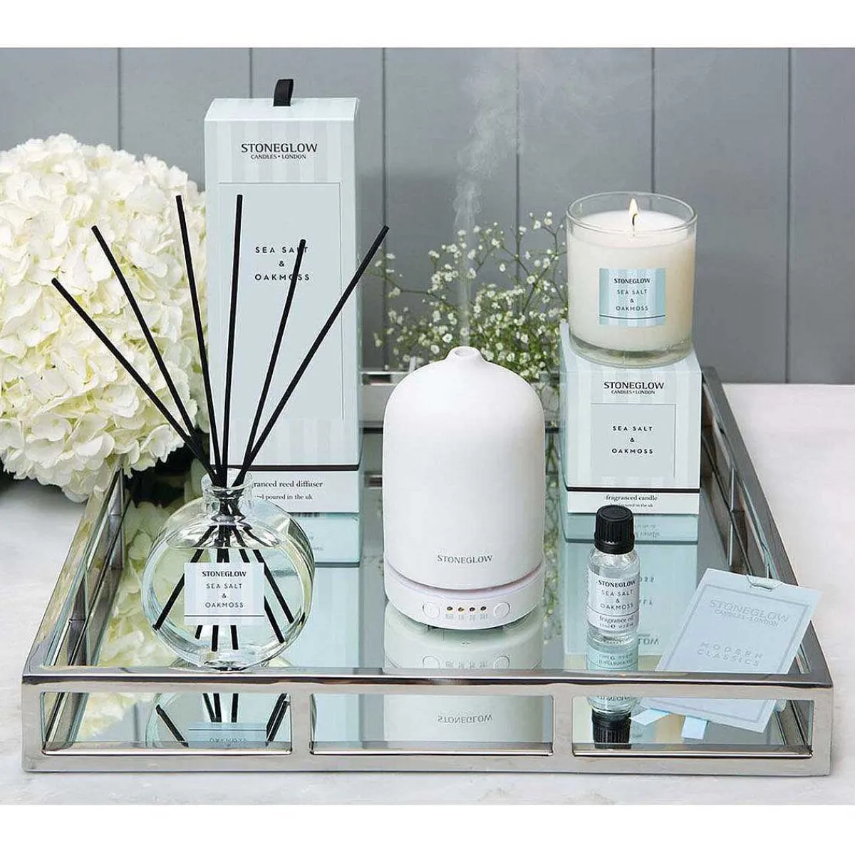 Modern Classics Sea Salt & Oakmoss Candle>Stoneglow Cheap