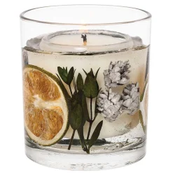 Seasonal Collection - Eucalyptus & Lime Gel Vase Candle>Stoneglow Cheap