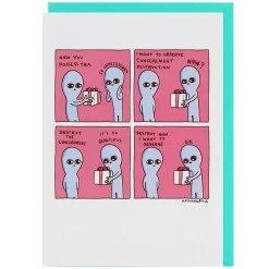 'Destroy' Greetings Card><noscript><img width=