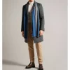 Alfredy Blue & Camel Striped Woven Scarf>Ted Baker Best