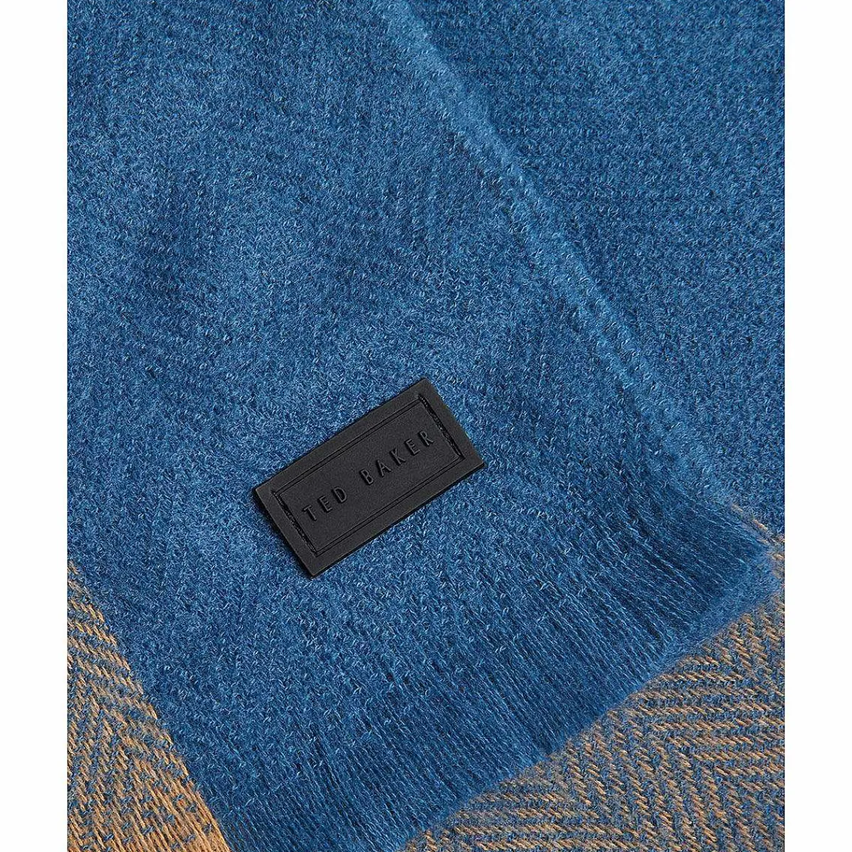 Alfredy Blue & Camel Striped Woven Scarf>Ted Baker Best
