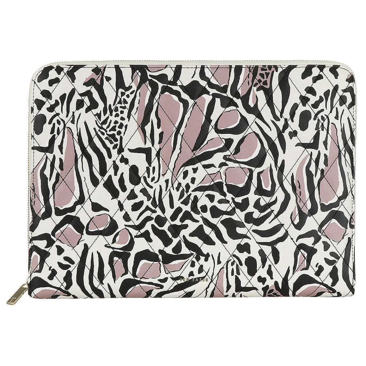 Baleigh Giraffe Quilted 13-Inch Laptop Case>Ted Baker New