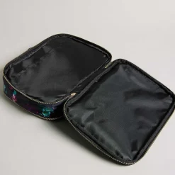 Becaaii Black Floral Medium Travel Wash Bag>Ted Baker Fashion