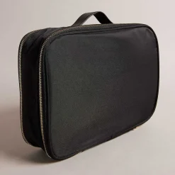 Becaais Black Medium Travel Wash Bag><noscript><img width=