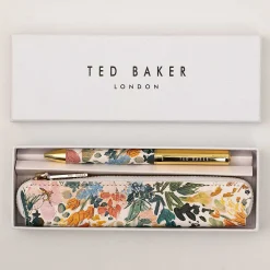 Betttyy Floral Printed Pen And Pouch Set><noscript><img width=
