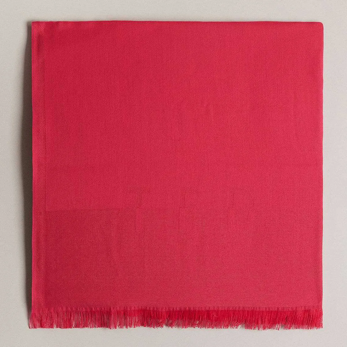 Esteli Logo Bright Pink Long Scarf>Ted Baker Discount