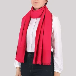 Esteli Logo Bright Pink Long Scarf>Ted Baker Discount