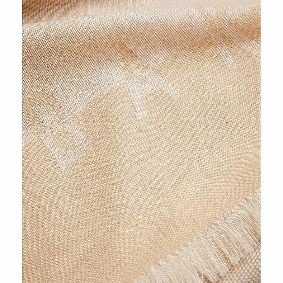 Esteli Logo Natural Long Scarf>Ted Baker Shop