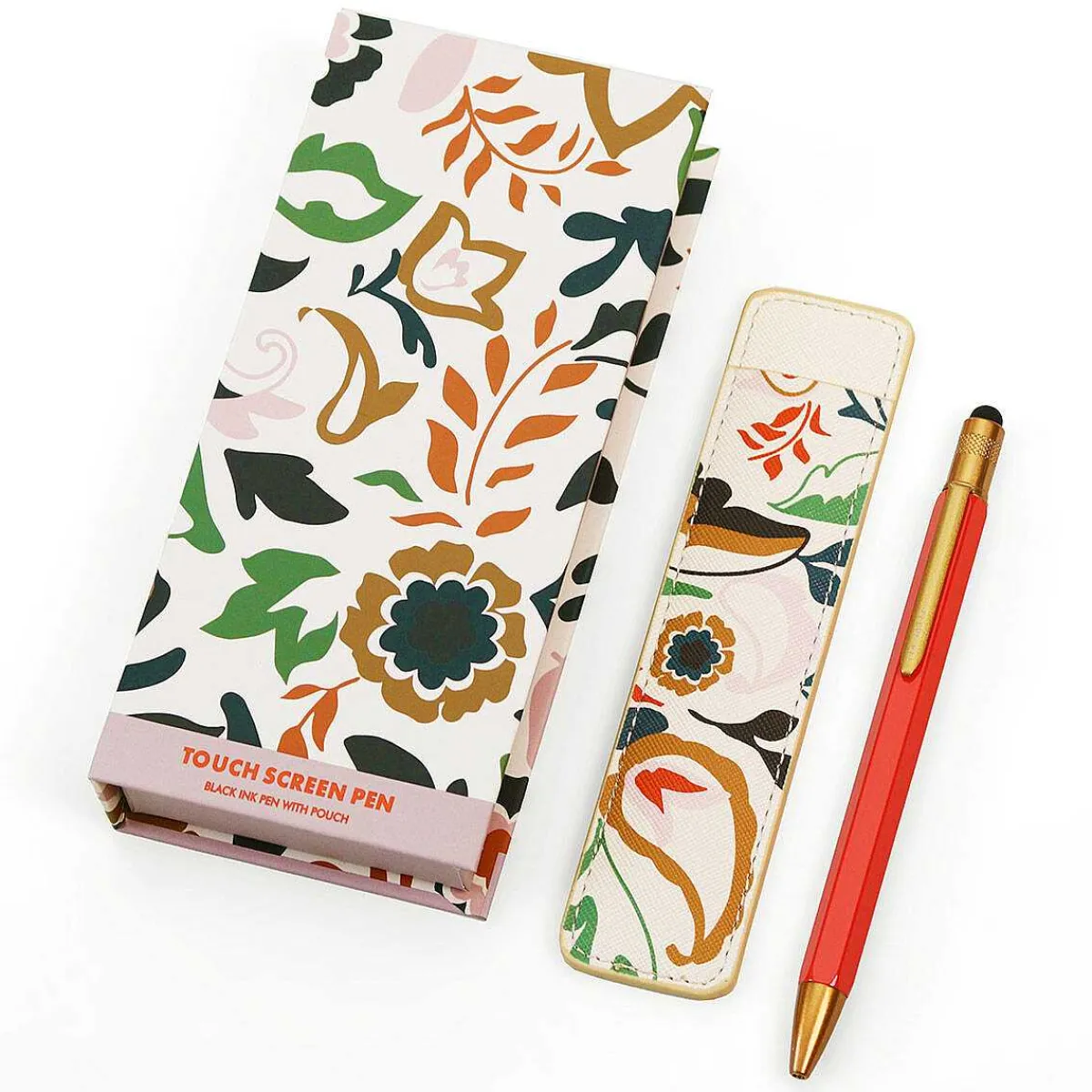 Estera Folk Floral Screen Pen And Pouch>Ted Baker Fashion