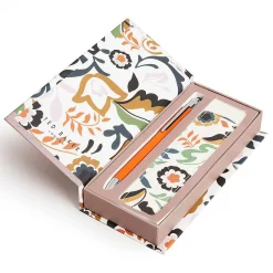 Estera Folk Floral Screen Pen And Pouch><noscript><img width=