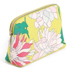 Flowrie Chrysanthemum Print Makeup Bag><noscript><img width=