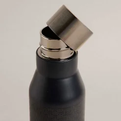 Jamesa Geometric Pattern Dark Blue Water Bottle>Ted Baker New