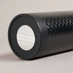 Jamesa Geometric Pattern Dark Blue Water Bottle><noscript><img width=