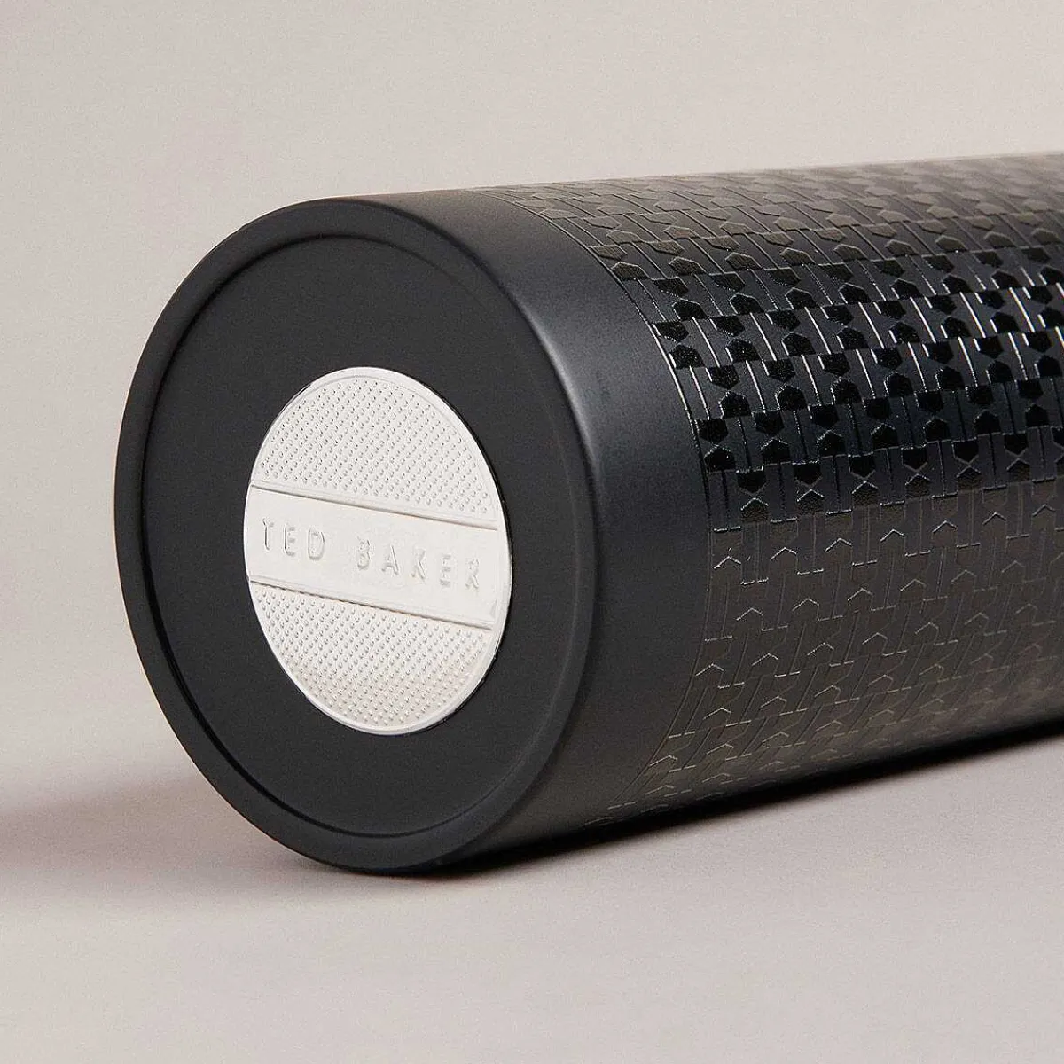 Jamesa Geometric Pattern Dark Blue Water Bottle>Ted Baker New