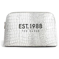 Lavelo Imitation Croc White Washbag>Ted Baker Discount