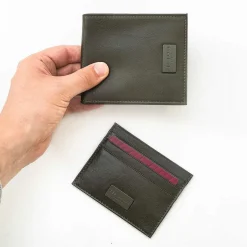 Loane Khaki Leather Wallet And Card Holder Gift Set>Ted Baker Clearance