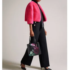 Papiecn Icon Small Black Floral Bag>Ted Baker Online