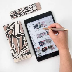 Penchi Giraffe Print Printed Touch Pen And Pouch><noscript><img width=