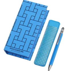 Penell T Blue Touch Screen Pen And Pouch>Ted Baker Store