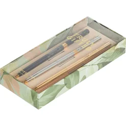 Penilyn Palm Print Set Of Three Pens><noscript><img width=