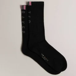 Redhot Black Branded Men's Sports Socks>Ted Baker New