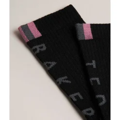 Redhot Black Branded Men's Sports Socks>Ted Baker New