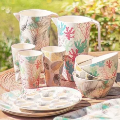 Bamboo Fibre 1.5 Litre Leaf Jug><noscript><img width=