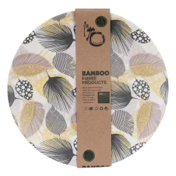 Bamboo Fibre Leaf 8 Inch Plate>Temptation Flash Sale