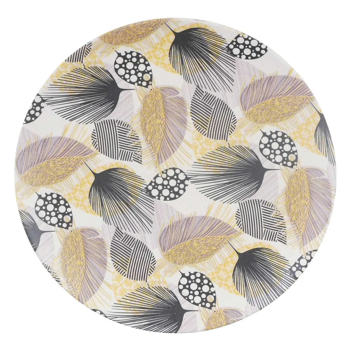 Bamboo Fibre Leaf 8 Inch Plate>Temptation Flash Sale
