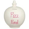 'Fizz Fund' Pink On Cream Money Pot>Temptation New